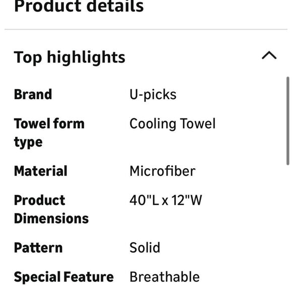 Cooling Towels Set in Blue and Pink - Picture 4 of 7